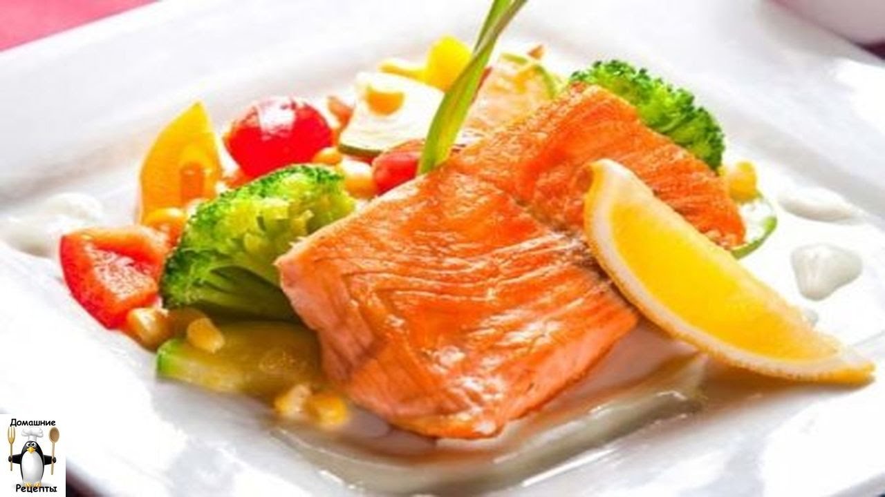 ресторанные блюда из рыбы