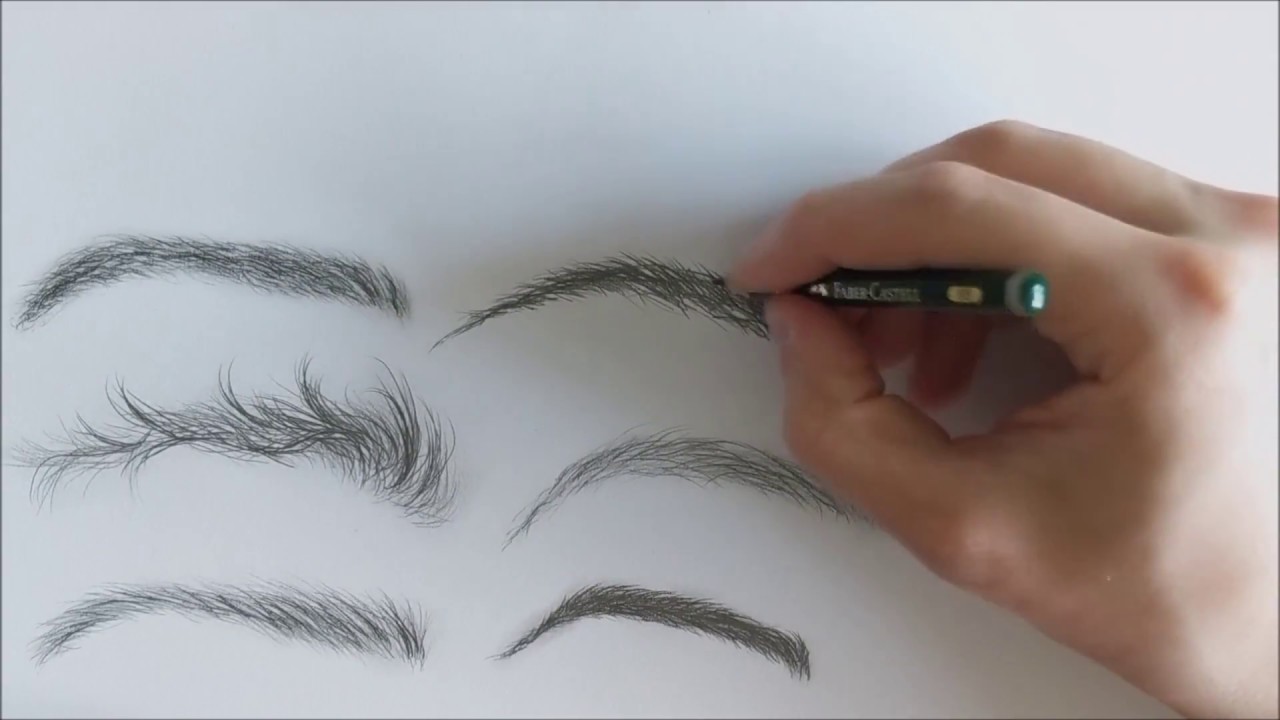 Как прорисовать профессионально брови