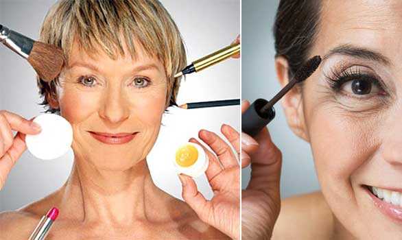 Вечерний макияж для женщин 50 лет фото